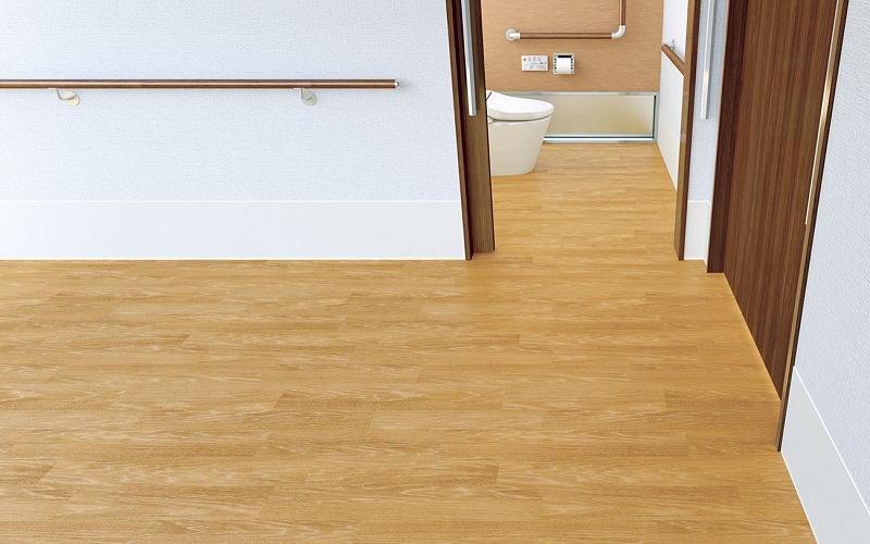 sàn nhựa cho toilet